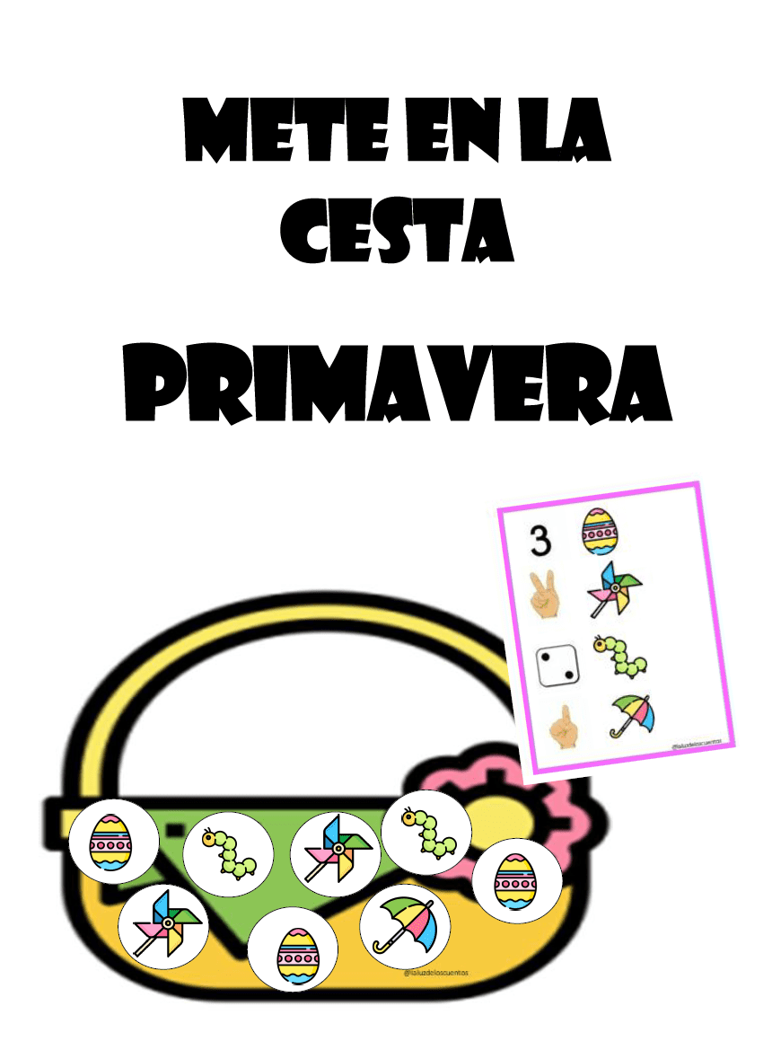 Mete en la cesta - primavera