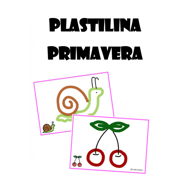 Plastilina - primavera