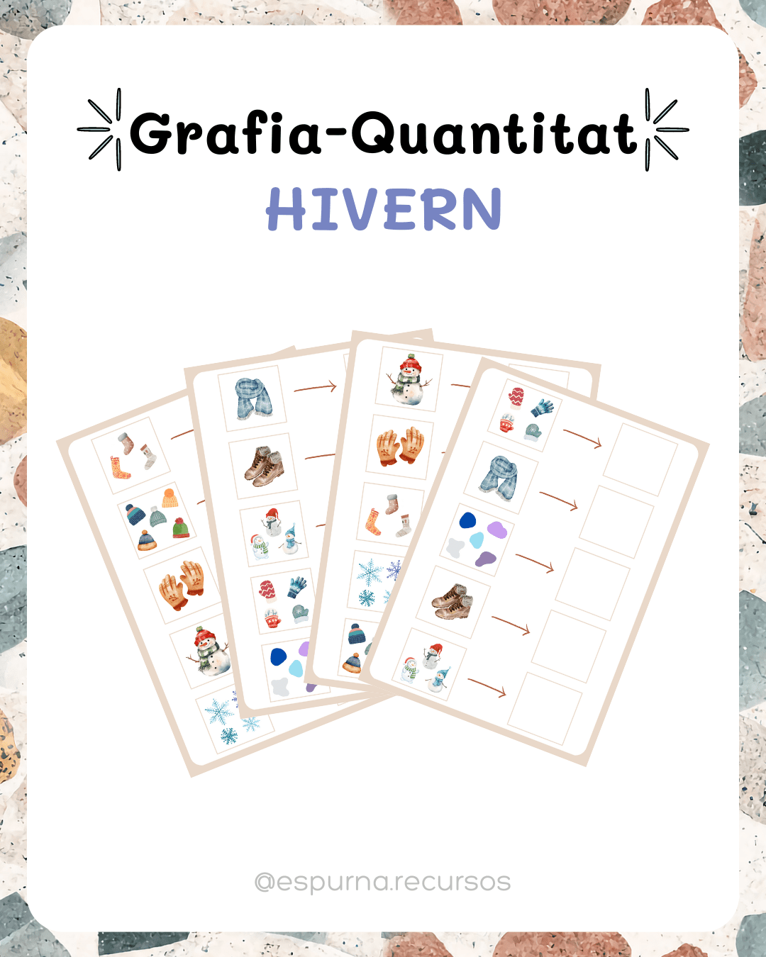 Làmines comptatge Hivern CATALÀ