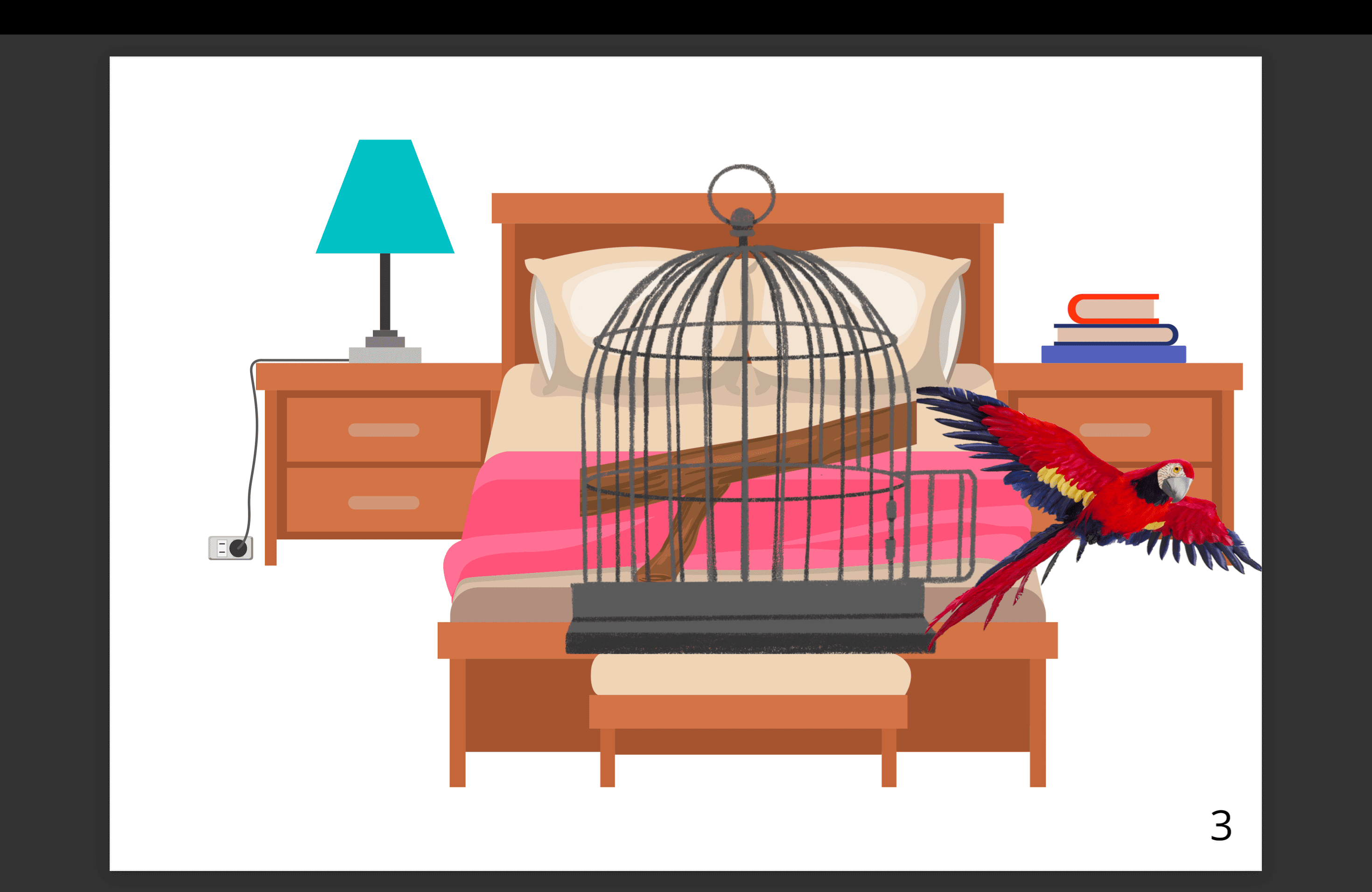 "Colours song" and storytelling "the colourful parrot"