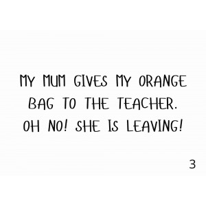 Storytelling: Ben goes to school