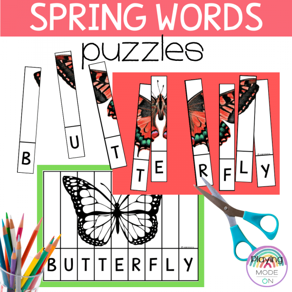 Spring Word Puzzles