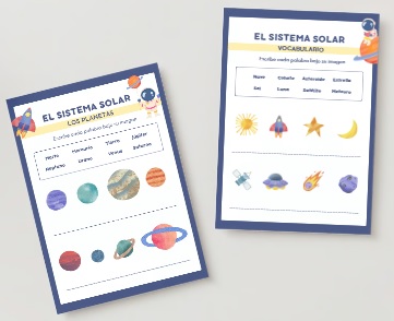 El sistema solar: actividades