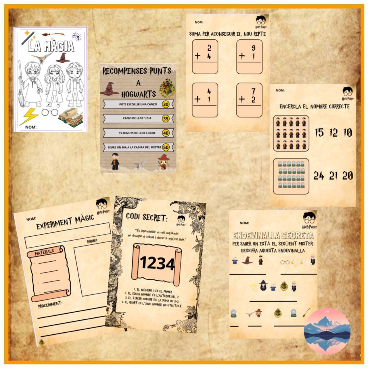 PROJECTE DE HARRY POTTER Y LA MÀGIA