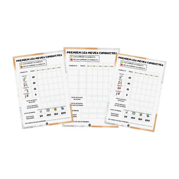 Plantillas regulación de conducta
