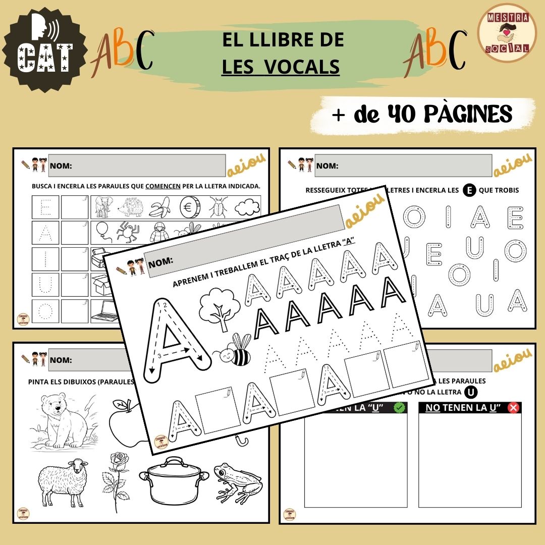 LLIBRE DE LES VOCALS