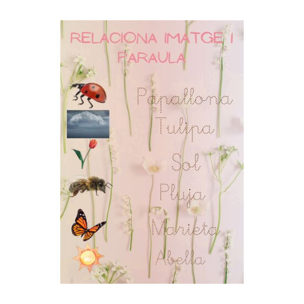 Lectoescriptura primavera