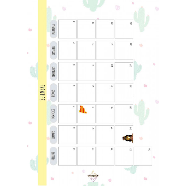 QUADERN DOCENT "cactus" 24-25