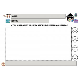 DIBUIX LLIURE- VACANCES SETMANA SANTA (PRIMAVERA)