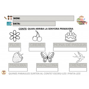 CONTE "QUAN ARRIBA LA SENYORA PRIMAVERA"