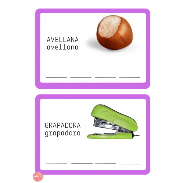 Targetes de separació sil·làbica