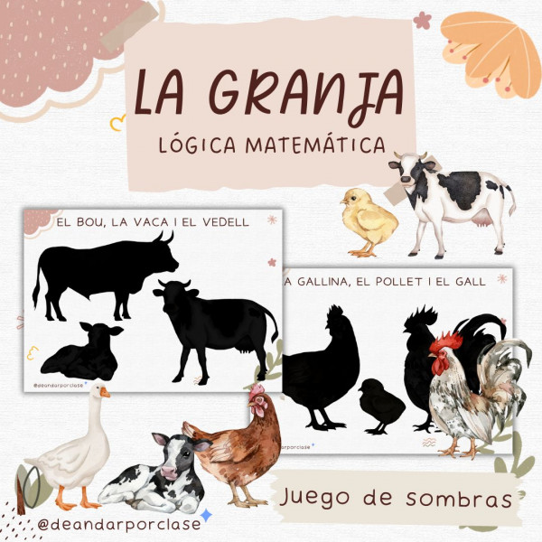 Dossier de la GRANJA: llenguatge matemàtic