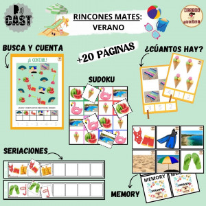 PACK MATES VERANO (CASTELLANO)
