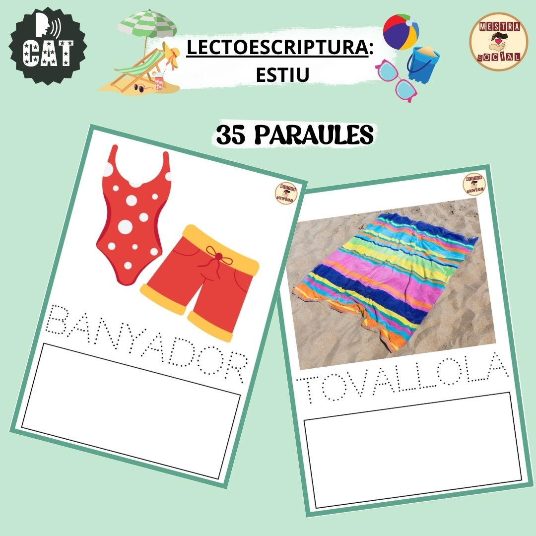 TARGETES LECTOESCRIPTURA ESTIU