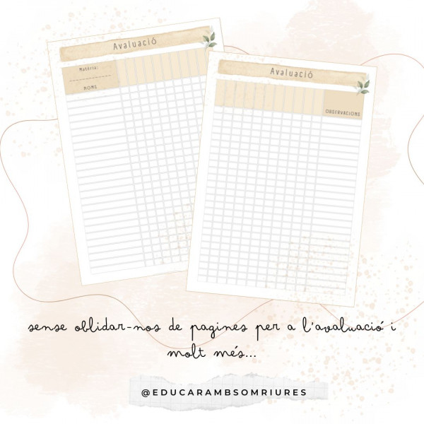 QUADERN PER A DOCENTS 2024-2025