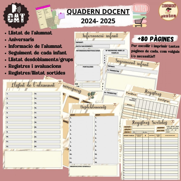 QUADERN DOCENT 24- 25