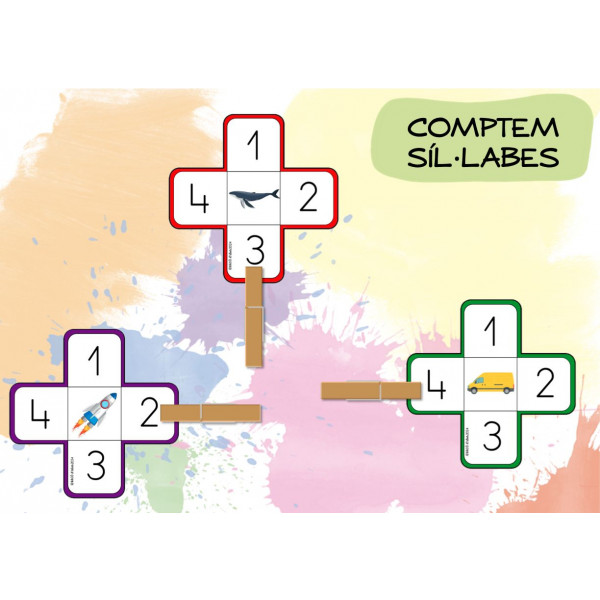 Comptem síl·labes (targetes creu)