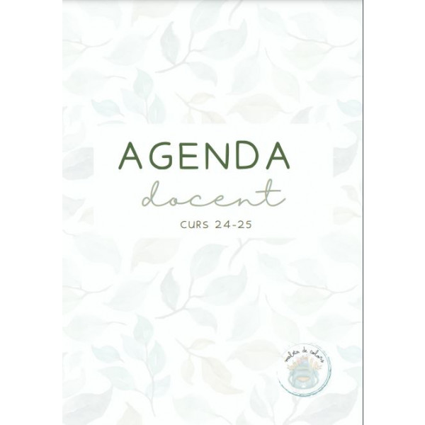 QUADERN DOCENT AGENDA DOCENT 24-25