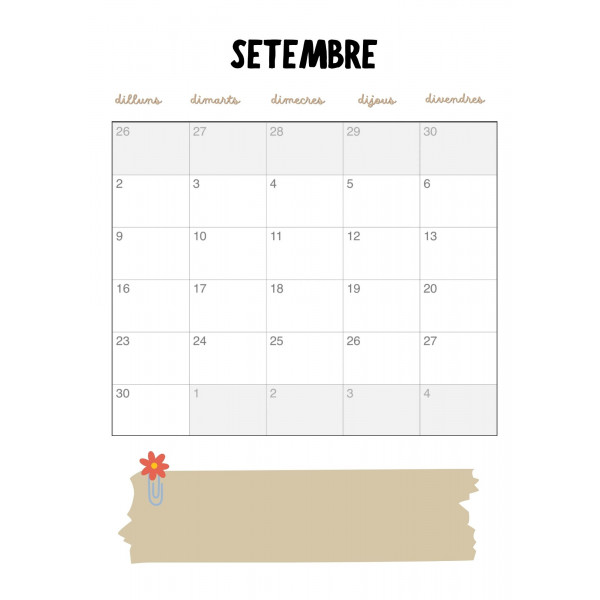 Agenda curs 2024-2025