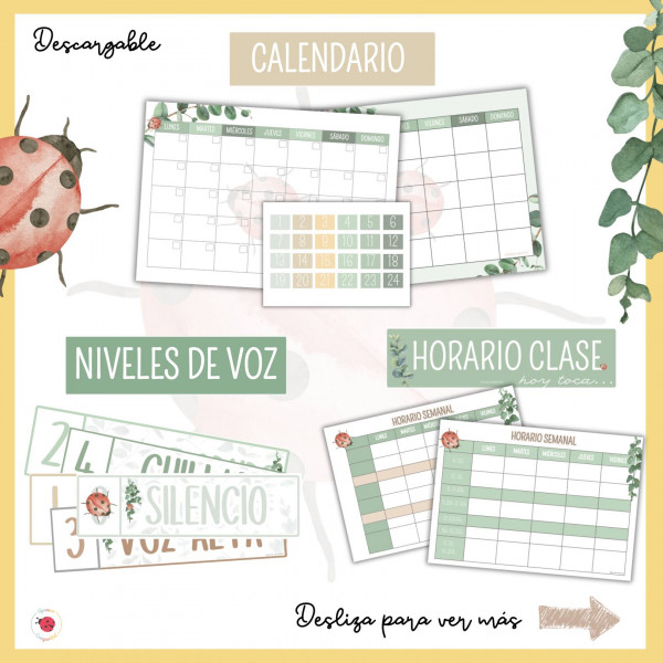 Decoración Clase_Decoració Aula(Català-Castellano)