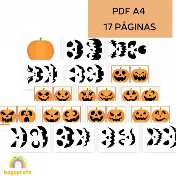 ¡Ponle Cara a la Calabaza! - Actividad para Halloween