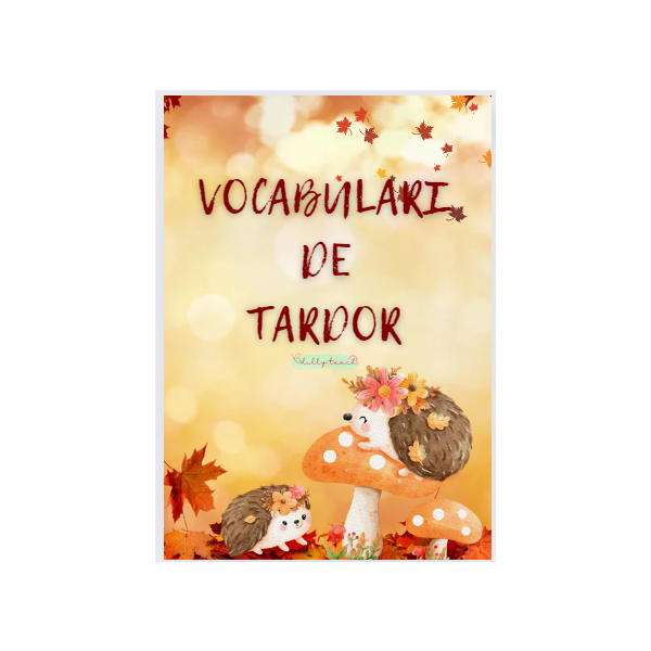 Vocabulari amb elements de la tardor