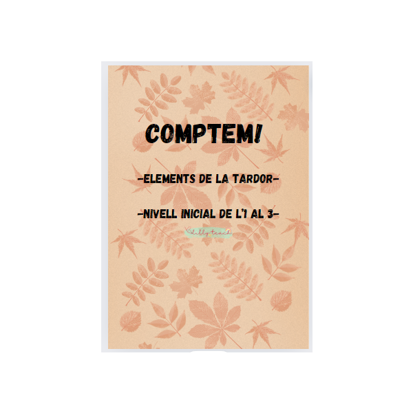 Proposta de comptatge [1-3]