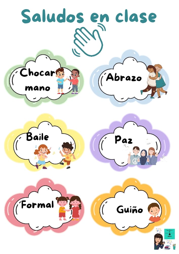Saludos en clase