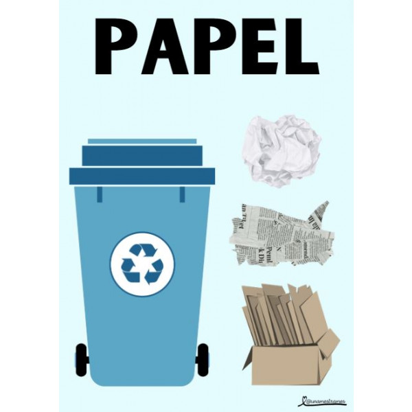 Carteles para el reciclaje