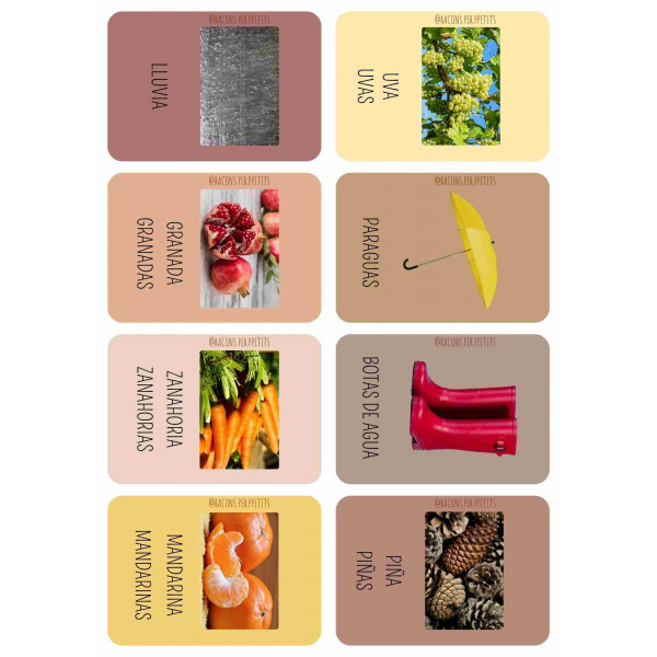 Dosier lectoescritura otoño