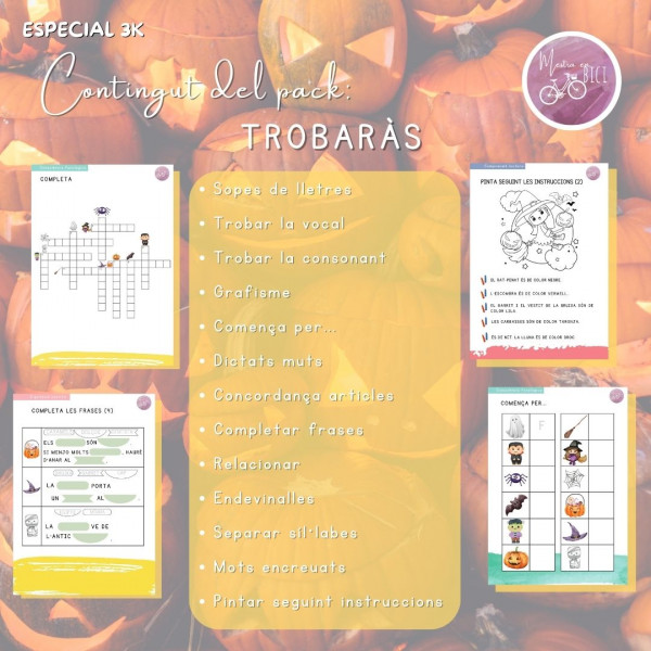 Passatemps terrorífics - lectoescriptura