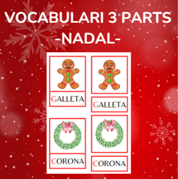Vocabulari 3 parts - NADAL