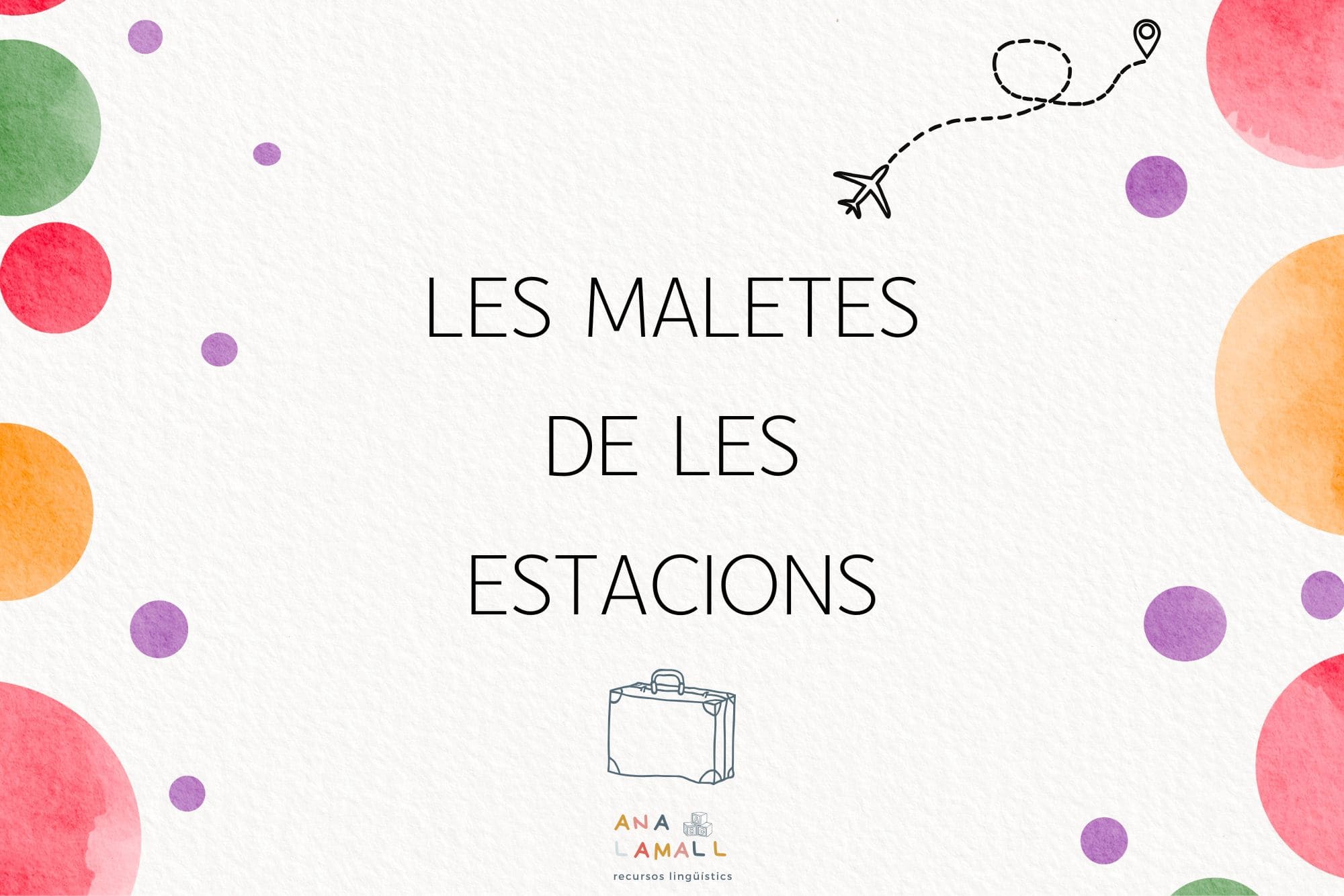 Las maletas de las estaciones/les maletes de les estacions