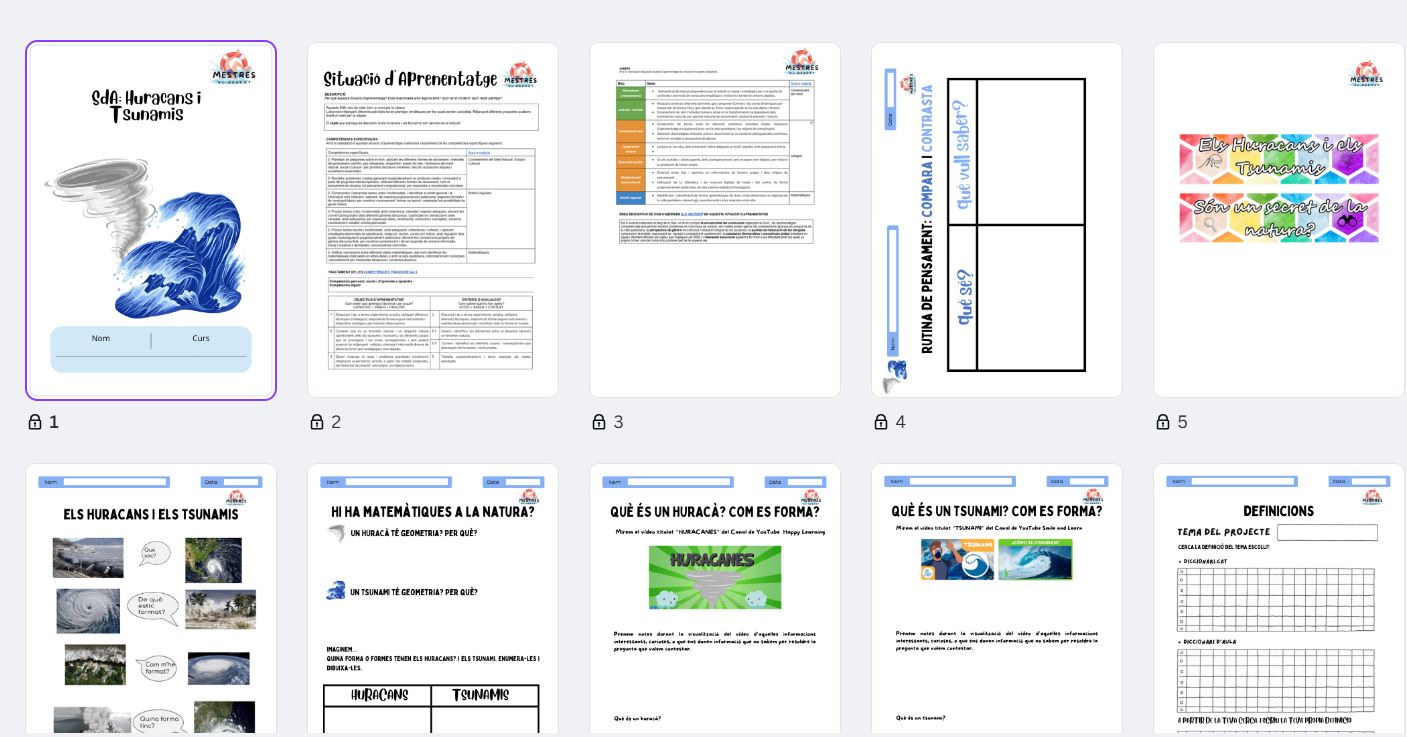 SDA Huracans i Tsunamis