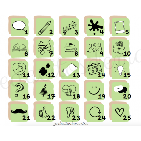 CALENDARIO DE ADVIENTO PARA NIÑOS/AS