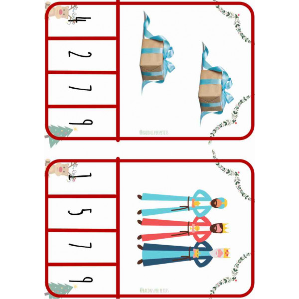 Dosier matemáticas Navidad