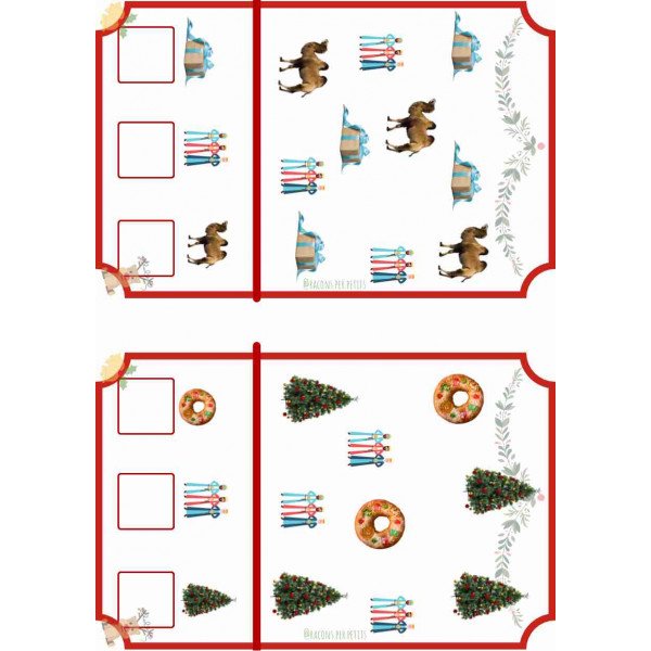 Dosier matemáticas Navidad