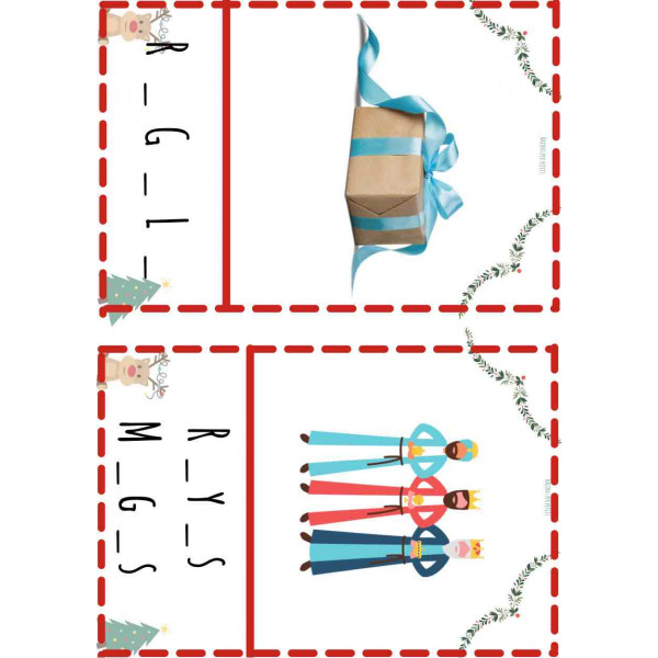 Dosier lectoescritura Navidad