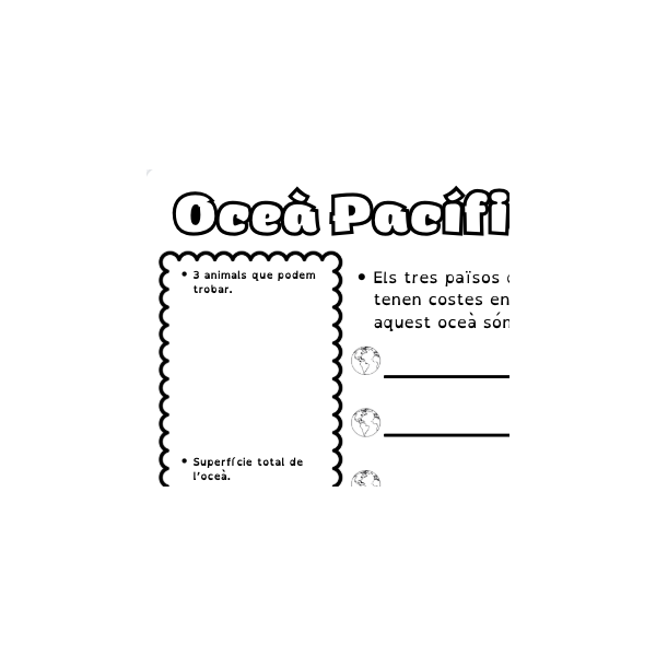 Oceans del món