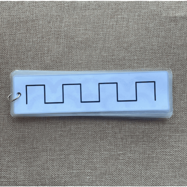 Llavero de Grafomotricidad