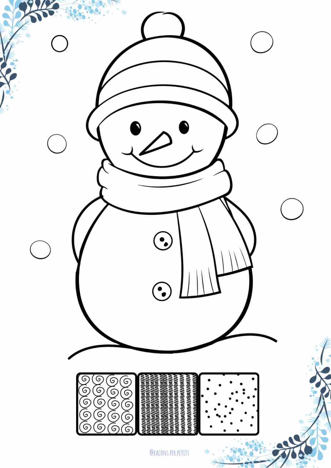 Profes Papel Tijera Dosier grafismo invierno