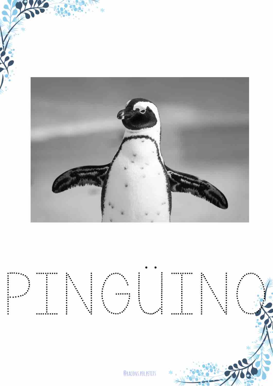 Profes Papel Tijera Dosier grafismo invierno