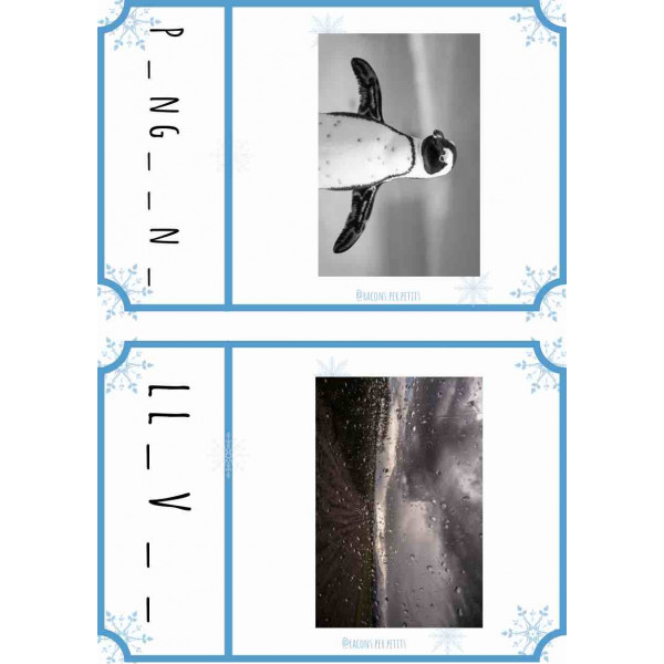 Dosier lectoescritura invierno