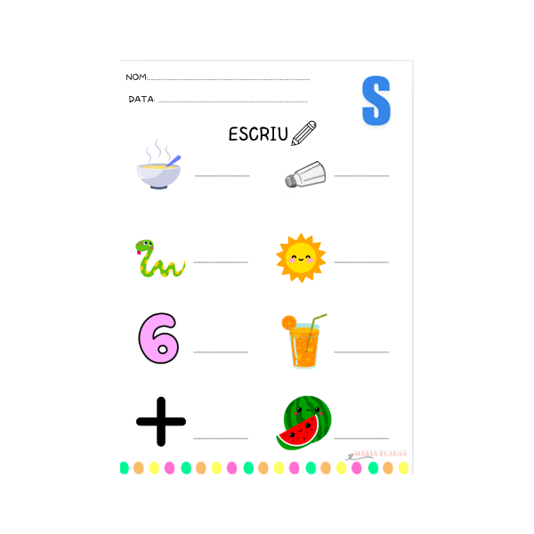 DOSSIER LECTURA DE PARAULES + 60 FITXES AMB EL VOCABULARI. (LECTURA I ESCRIPTURA DE PARAULES). VOCABULARI LLENGUA CATALANA. CATALÀ. LLETRA MAJÚSCULA.