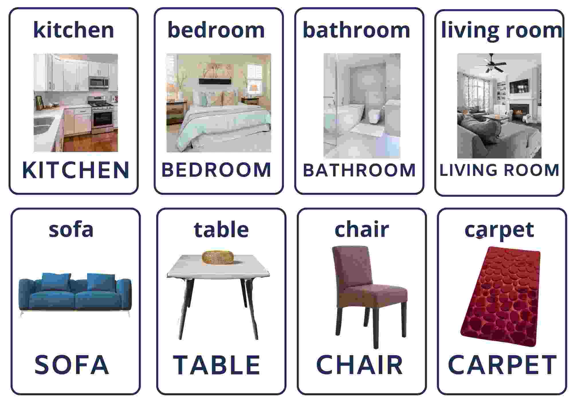 At home: writing words