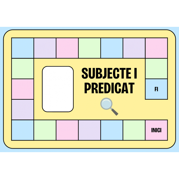 SUBJECTE I PREDICAT