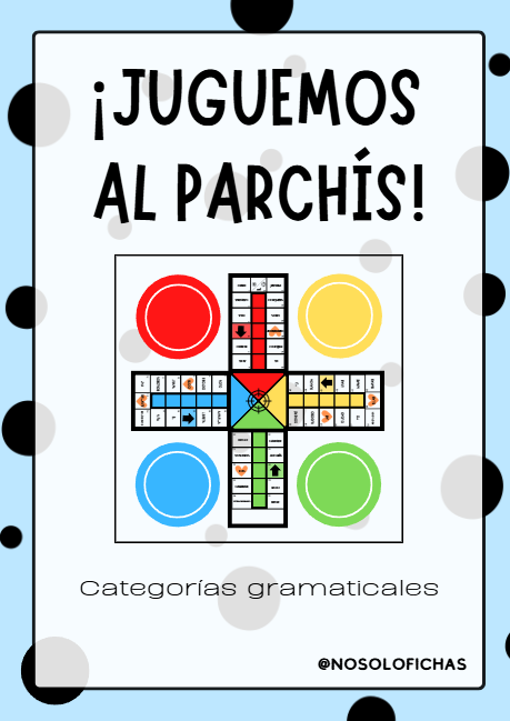 ¡Juguemos al parchís! Categorías gramaticales.