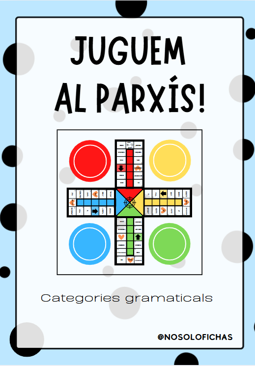 Juguem al parxís! Categories gramaticals.