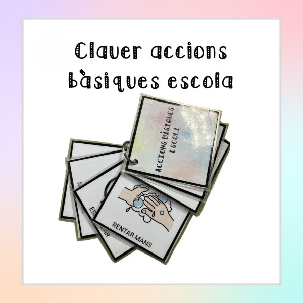 Clauer accions bàsiques escola