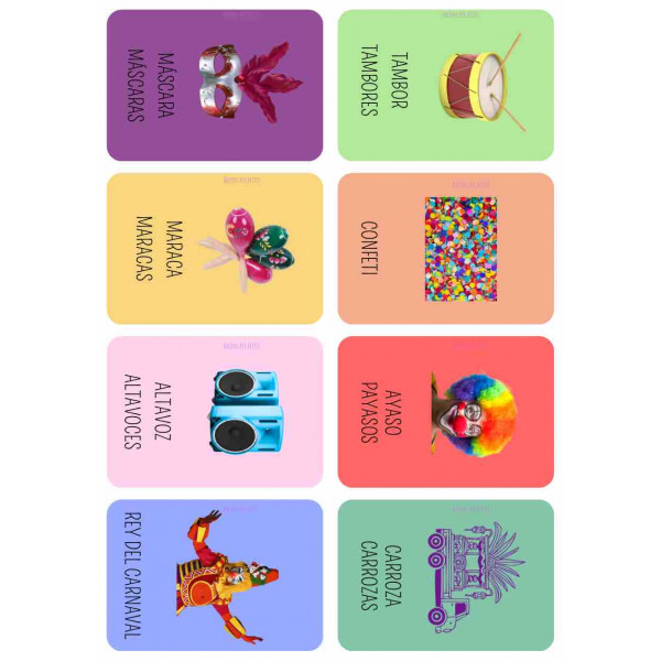 Dosier lectoescritura carnaval